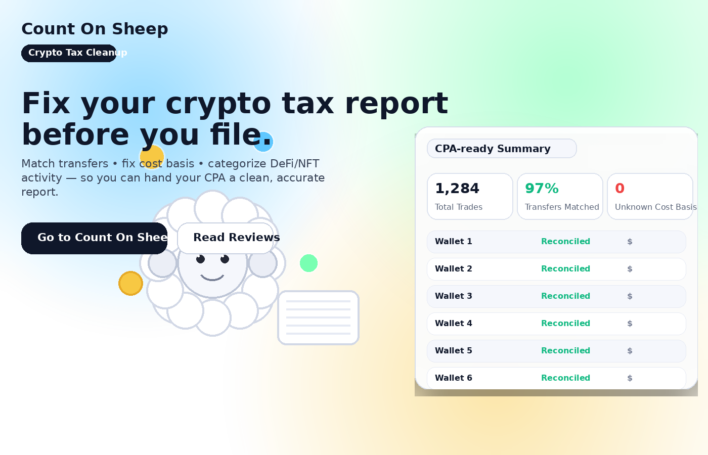 Crypto tax help illustration with tax forms and digital assets