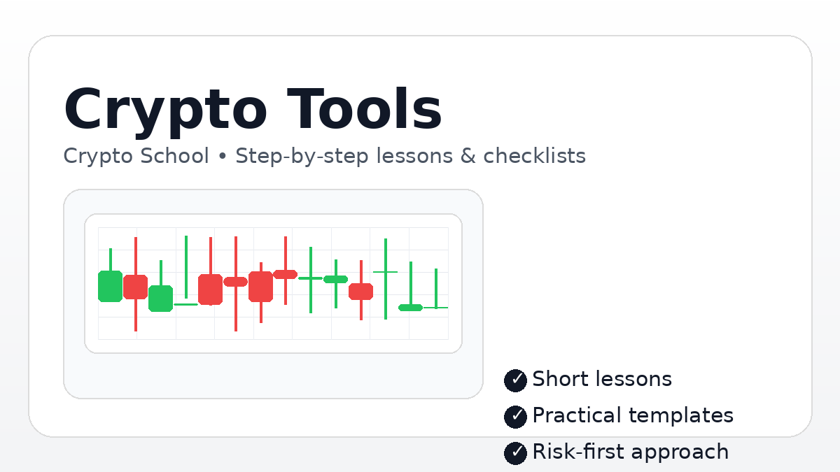 Crypto Tools — Charts, Alerts, Trackers & Essential Apps hero image