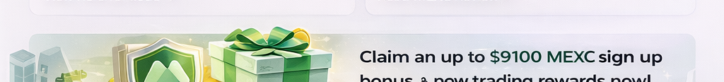 MEXC bonus banner